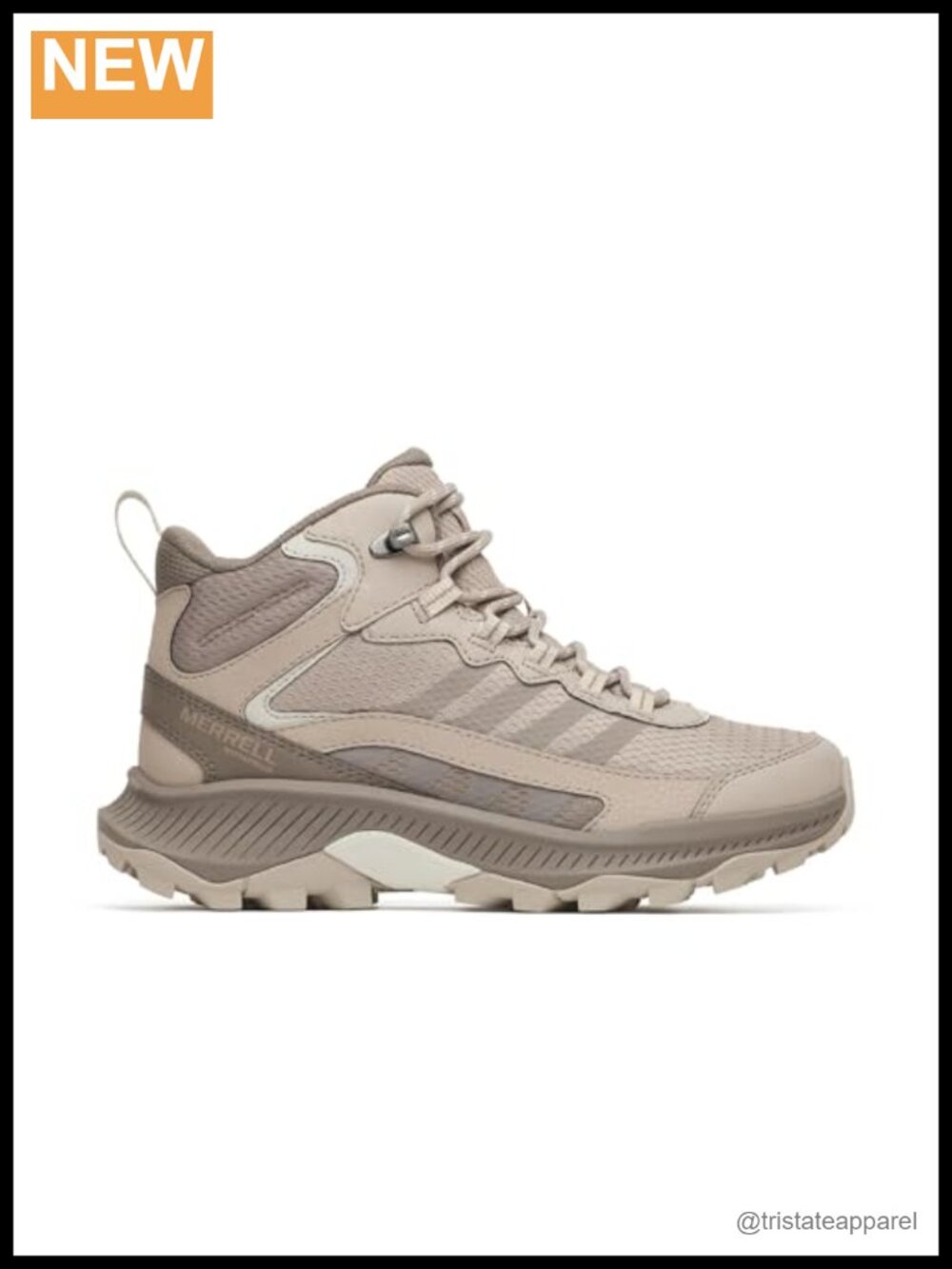 Waterproof Hiking Boots with EVA Foam Midsole, Lace-Up Ankle-High, Faux Leather